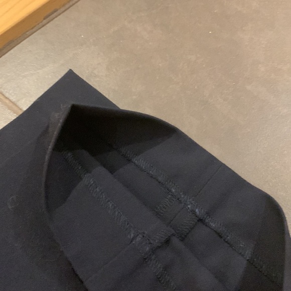 Talbots low rise navy dress pants - Picture 3 of 6